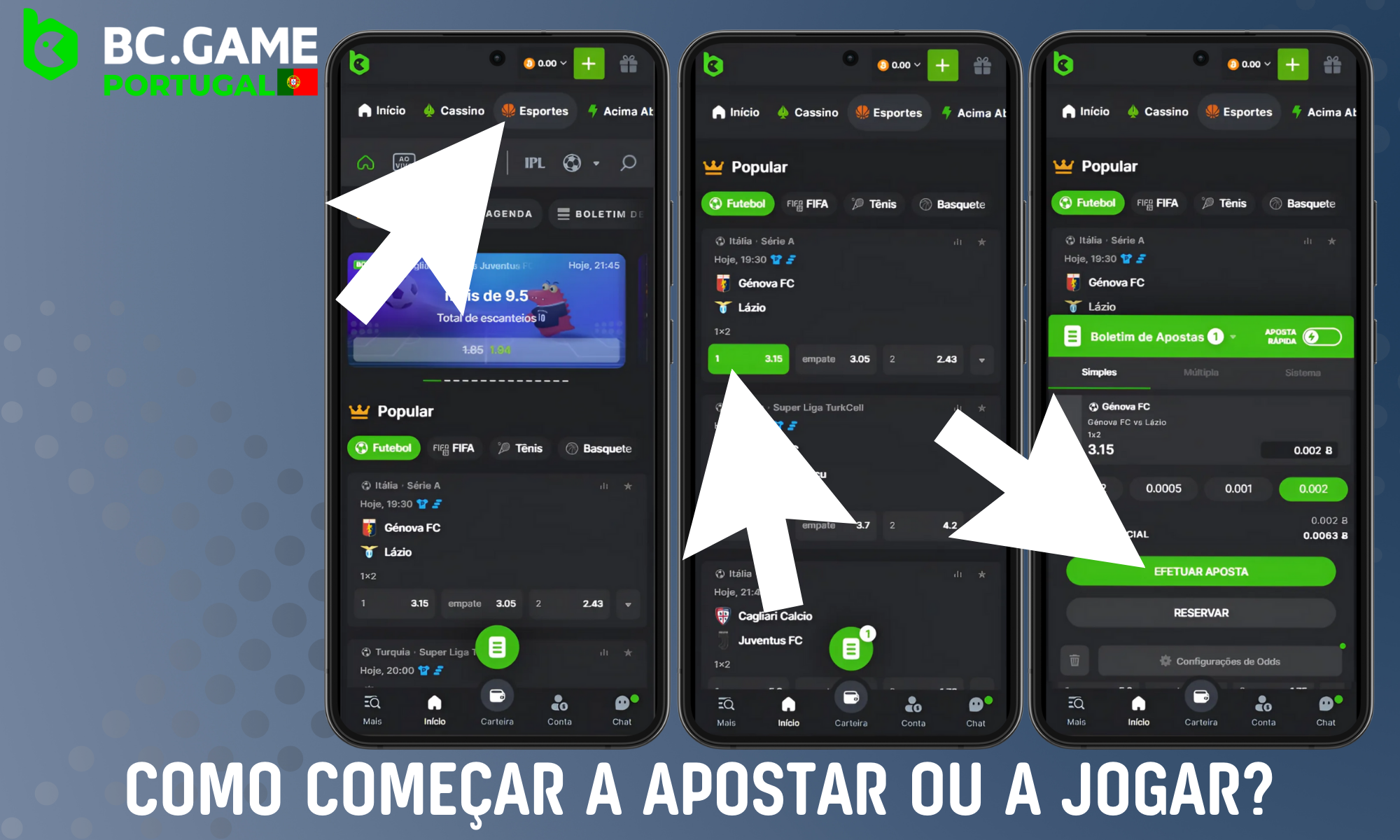 Detalhes sobre como começar a apostar no casino online BC Game