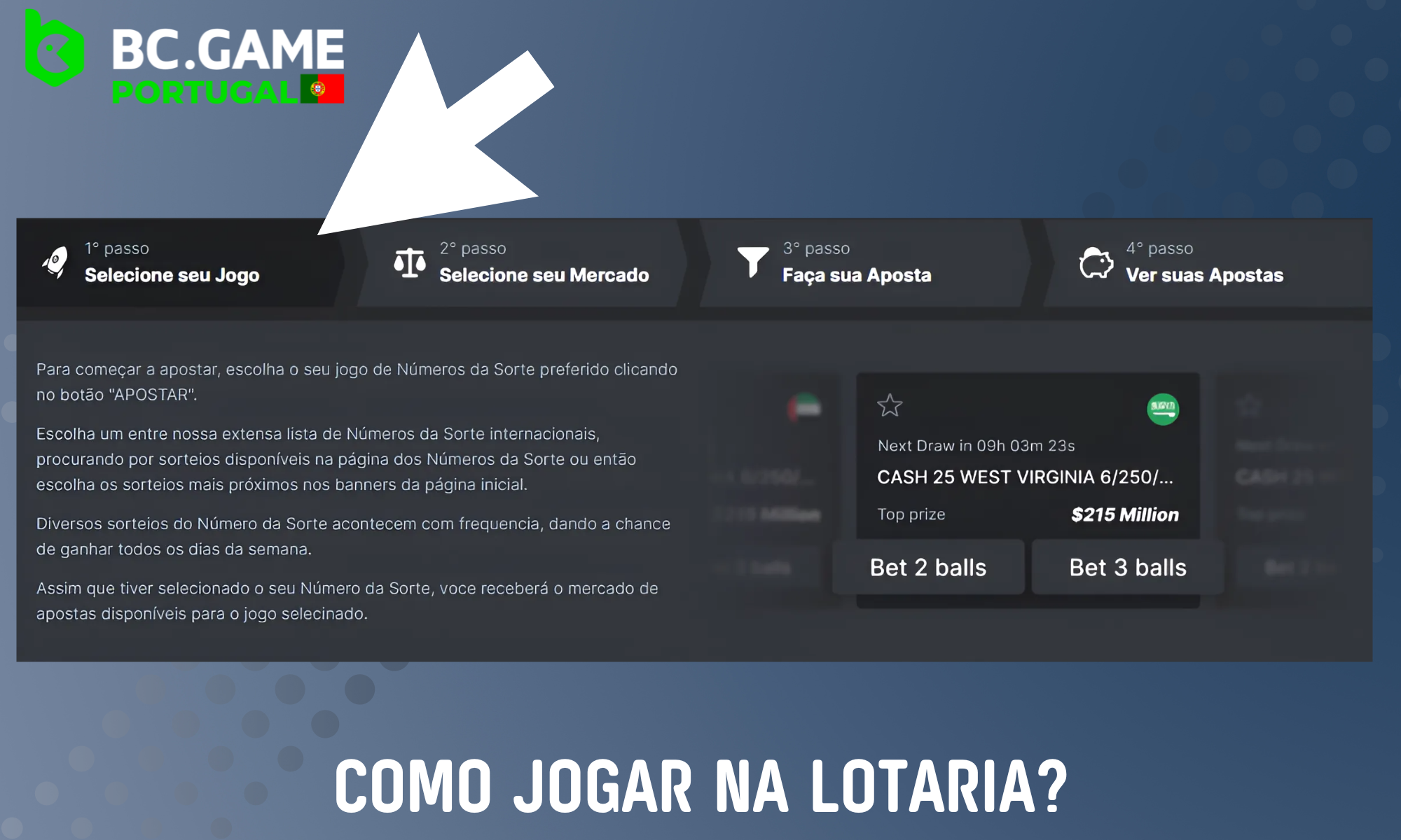 Algumas regras simples sobre como começar a jogar na lotaria BC Game